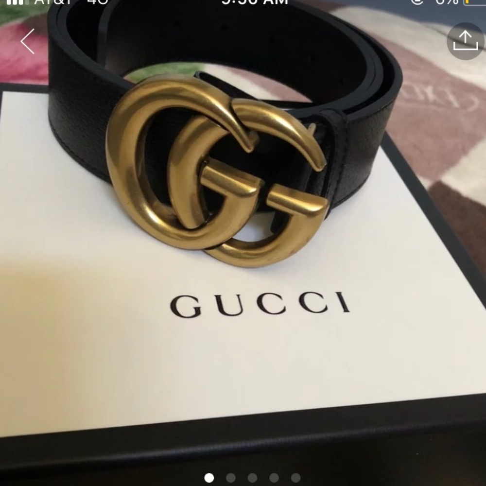 Double GG Men’s Gucci belt